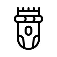 Trimmer Symbol Symbol Design Illustration vektor