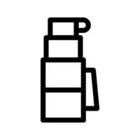 Thermosflasche Symbol Symbol Design Illustration vektor