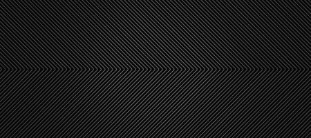 svart abstrakt bakgrund med diagonal vit linje mönster. vektor