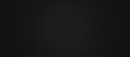 svart abstrakt bakgrund med diagonal vit linje mönster. vektor