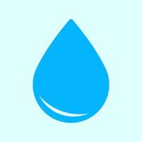 Wasser fallen Logo designwasser fallen Logo Design Element vektor