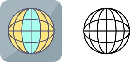 globe ikon design vektor