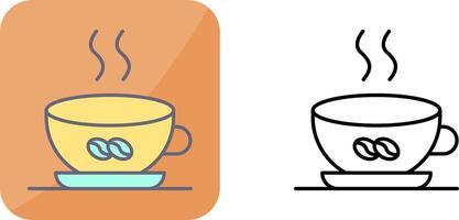 Kaffeetasse-Icon-Design vektor