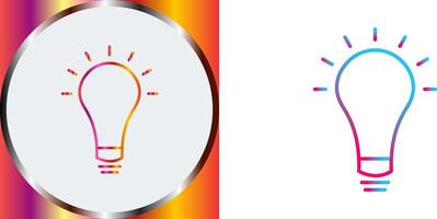 innovatives Ideen-Icon-Design vektor
