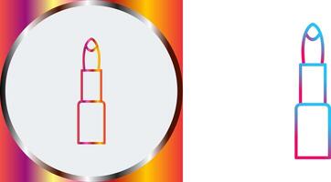 Lippenstift-Icon-Design vektor