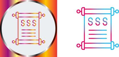 Geschichte Symbol Design vektor