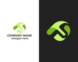 kreativ modern Brief fu Logo Design zum Geschäft vektor