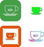 Kaffeebecher-Icon-Design vektor