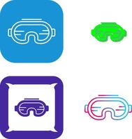 Goggle Symbol Design vektor