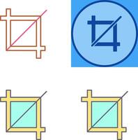 einzigartig Ernte Symbol Design vektor