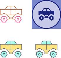 Monster-Truck-Icon-Design vektor