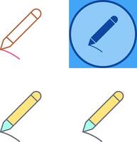 Bleistift-Icon-Design vektor