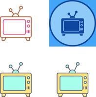 TV-Icon-Design vektor