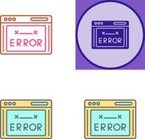 Error Code Symbol Design vektor