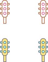 trafik signal ikon design vektor