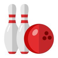 Bowlingkugel-Konzepte vektor