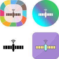 einzigartig Satellit Symbol Design vektor