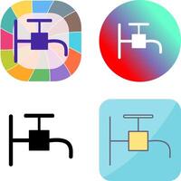 Tippen Sie auf Icon-Design vektor