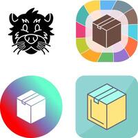 Paket-Icon-Design vektor