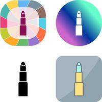 Lippenstift-Icon-Design vektor