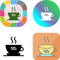 Kaffeetasse-Icon-Design vektor