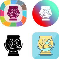 Fishbowl-Icon-Design vektor