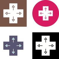 einzigartig Richtung Schlüssel Symbol Design vektor