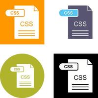 CSS Symbol Design vektor