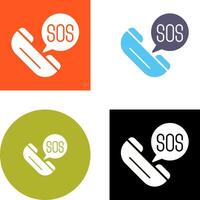 SOS Symbol Design vektor