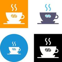 Kaffeetasse-Icon-Design vektor