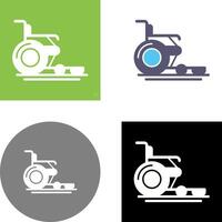 Rollstuhl-Icon-Design vektor