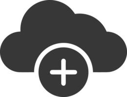 Wolke Symbol Symbol Bild. Illustration von das Hosting Lager vektor