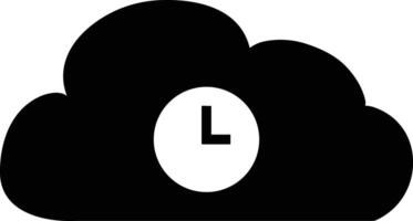 Wolke Symbol Symbol Bild. Illustration von das Hosting Lager vektor