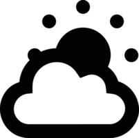 Wolke Symbol Symbol Bild. Illustration von das Hosting Lager vektor