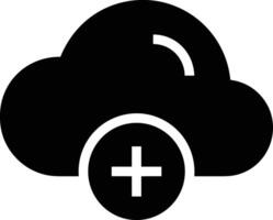 Wolke Symbol Symbol Bild. Illustration von das Hosting Lager vektor