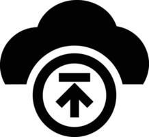 Wolke Symbol Symbol Bild. Illustration von das Hosting Lager vektor