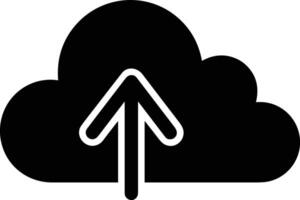 Wolke Symbol Symbol Bild. Illustration von das Hosting Lager vektor