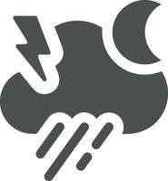 Wolke Symbol Symbol Bild. Illustration von das Hosting Lager vektor