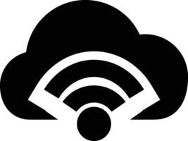 Wolke Symbol Symbol Bild. Illustration von das Hosting Lager vektor