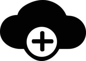 Wolke Symbol Symbol Bild. Illustration von das Hosting Lager vektor