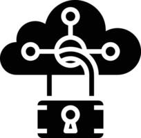 Wolke Symbol Symbol Bild. Illustration von das Hosting Lager vektor