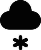 Wolke Symbol Symbol Bild. Illustration von das Hosting Lager vektor