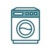 Waschen Maschine Symbol Design Vorlage einfach und sauber vektor