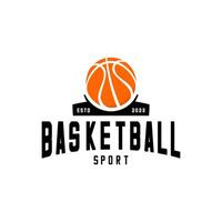 Basketball Logo einfach vektor