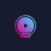 Live-Stream, Vektor