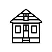 Hütte Haus Symbol vektor