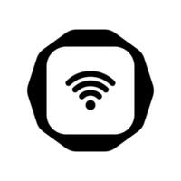 W-lan Symbol kabellos Internet Zeichen vektor