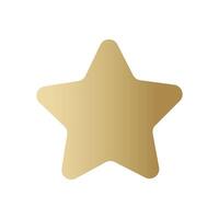 Gold Star funkeln Symbol. golden futuristisch Formen.Weihnachten Sterne Symbole. blitzt von Feuerwerk vektor