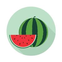 Wassermelone-Symbol. Vektor-Illustration vektor