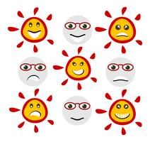 Emoji-Emoticon-Ausdruck vektor
